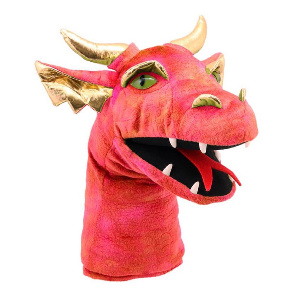 The Puppet Company Large Dragon Heads - Dragon (Red)